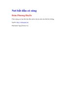 Nơi bắt đầu có sóng   đoàn phương huyền