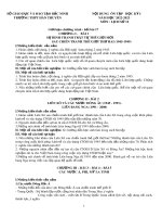 Đề cương ôn tập học kì 1 môn Lịch sử lớp 12 năm 2022-2023 - Trường THPT Hàn Thuyên