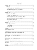 Đề án tốt nghiệp   số hóa tài liệu lưu trữ tại kho lưu trữ lịch sử tỉnh thái bình