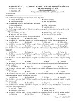 37  đề thi thử tn thpt 2021   môn địa lí   đề 37   de