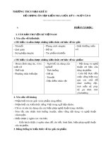 Đề cương ôn tập giữa học kì 1 môn Ngữ văn lớp 8 năm 2022-2023 - Trường THCS Mạo Khê 2