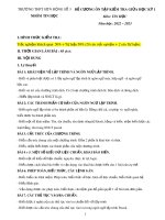 Đề cương ôn tập giữa học kì 1 môn Tin học lớp 11 năm 2022-2023 - Trường THPT Sơn Động số 3