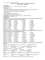 Đề cương ôn tập giữa học kì 1 môn Tiếng Anh lớp 12 năm 2022-2023 - Trường THPT Ngô Gia Tự