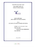 Đồ án môn học phát triển ứng dụng di động đề tài xây dựng ứng dụng di động bán hàng