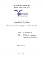 Tiểu luận môn học phát triển ứng dụng di động đề tài xây dựng ứng dụng di động quản lý nấu ăn thông minh