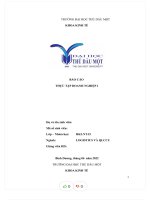 Báo cáo thực tập doanh nghiệp 1 công ty cổ phần logistics ui