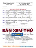 14  đề thi thử tn thpt 2023   môn vật lý   thpt trương định   hà nội (bản word có lời giải) image marked