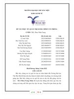 Đề tài thực tế quản trị hành chính văn phòng  công ty tnhh điện tử samsung hcmc ce complex