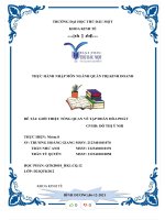 Thực hành nhập môn ngành quản trị kinh doanh đề tài giới thiệu tổng quan về tập đoàn hòa phát