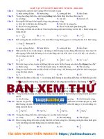 12  đề thi thử tn thpt 2023   môn vật lý   thpt nguyễn khuyến   tphcm (bản word có lời giải) image marked