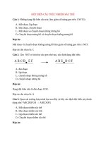 Trac nghiem sinh hoc 9 bai 22 co dap an nam 2021