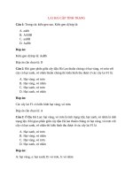 Trac nghiem sinh hoc 9 bai 4 co dap an nam 2021