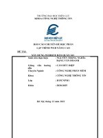 Báo cáo chuyên đề học phần lập trình web nâng cao đề tài xây dựng website bán quần áo