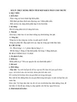 Giao an sinh hoc 8 bai 37 thuc hanh tieu chuan mot khau phan cho truoc moi nhat cv5555