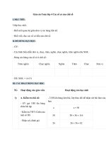 Giáo án toán lớp 4 học kì 1 mới nhất phần  (5)