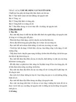 Giao an sinh hoc 7 chu de dong vat nguyen sinh moi nhat