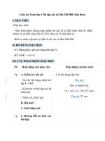 Giáo án toán lớp 4 học kì 1 mới nhất phần  (1)