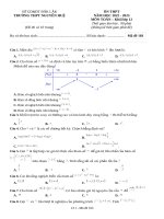 Đề ôn thi thpt môn toán 2023 (23)