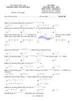 Đề ôn thi thpt môn toán 2023 (24)