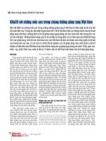 KhCn với những mốc son trong chặng đường ghép tạng việt nam