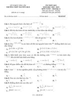 Đề thi thpt môn toán năm 2023 (80)