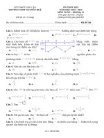 Đề thi thpt môn toán năm 2023 (71)