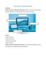 Giải vở bài tập tin học lớp 3 – chân trời sáng tạo bài  (3)