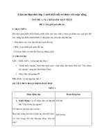 Giao an dao duc lop 1 sach ket noi tri thuc voi cuoc song