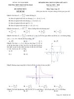 De thi giua hoc ki 1 mon toan lop 12 nam 2022 2023 truong thpt tran hung dao nam dinh 6579
