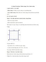 Ly thuyet toan lop 3 hinh vuong chu vi hinh vuong