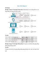 Giải vở bài tập tin học lớp 3 – chân trời sáng tạo bài  (2)