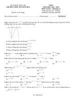 Đề ôn thi thpt toán (14)