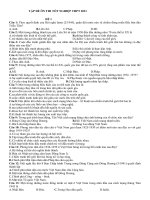 11 de on thi thpt mon lich su chon loc co dap an