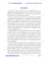 Chuyên đề các giải pháp marketing nâng cao khả năng cạnh tranh trong đấu thầu lắp đặt máy phát điện của công ty tnhh cát lâm