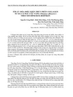 Tối ưu hóa điều kiện thủy phân collagen từ da cá ngừ vây vàng (Thunnus albacares) theo mô hình Box - Behnken