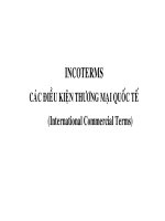 Slide Bài Giảng Incoterms 2020
