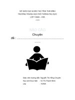 Chuyên đề tìm hiểu về nhân vật trong truyền thuyết