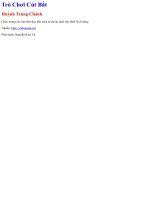 Tro choi cut bat   huynh trung chanh