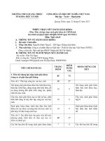 Phiếu nhận xét sgk bộ cánh diều