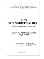 ĐỒ ÁN TỐT NGHIỆP ĐẠI HỌC NGÀNH CÔNG NGHỆ THÔNG TIN XÂY DỰNG WEBSITE BÁN SÁCH TRỰC TUYẾN