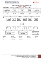 Vòng 2   bộ ôn trạng nguyên tiếng việt lớp 3