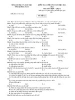Đề Kiểm Tra Cuối Học Kì 2 Môn Hóa Lớp 12 Năm 2021-2022 Có Đáp Án - Sở Gd&Đt Quảng Nam (Mã Đề 322).Pdf