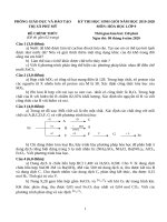 De Thi Hsg Hoa Hoc 9 Nam Hoc 2019-2020.Doc