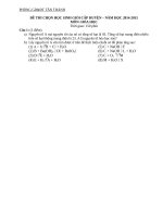 De Thi Hsg Hoa Hoc 9 Nam Hoc 2014-2015.Doc