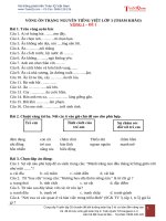 Vòng 1   bộ ôn trạng nguyên tiếng việt lớp 3