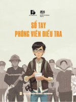 Sổ tay phóng viên điều tra: Phần 1