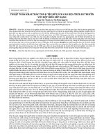 Thuật toán khai thác tập hữu ích cao dựa trên di truyền với đột biến xếp hạng