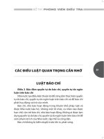 Sổ tay phóng viên điều tra: Phần 2
