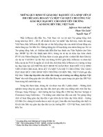 Những quy định về giáo dục đạo đức của sinh viên ở đh chicago, hoa kỳ và một vài gợi ý cho công tác giáo dục đạo đức cho sinh viên trường cao đẳng bến tre, việt nam