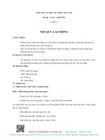 Mau so tay nhan vien   noi quy cong ty